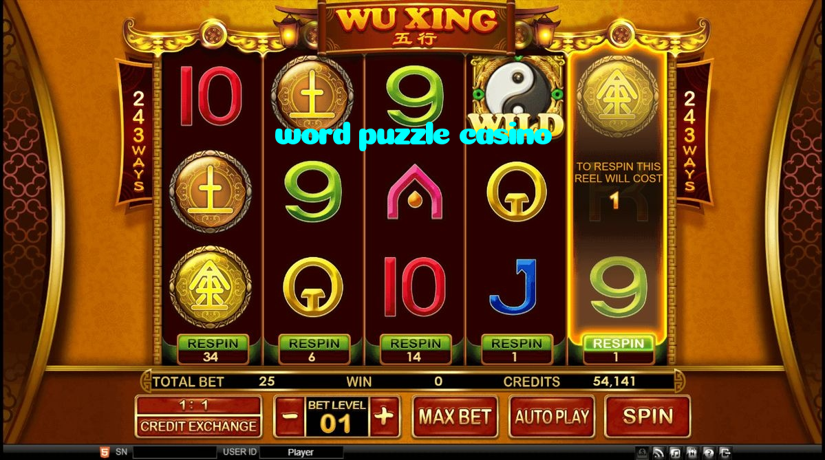 word puzzle casino